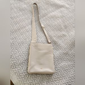 RADLEY London Medium Pockets Light Grey Leather Crossbody Handbag - EUC